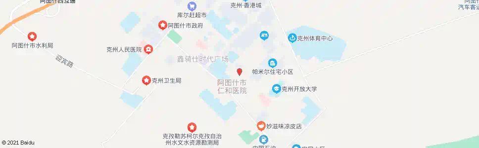 克孜勒苏电视台_公交站地图_克孜勒苏公交_妙搜公交查询2025