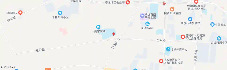 塔城一校_公交站地图_塔城公交_妙搜公交查询2025