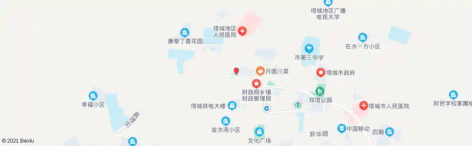 塔城第三小学_公交站地图_塔城公交_妙搜公交查询2025