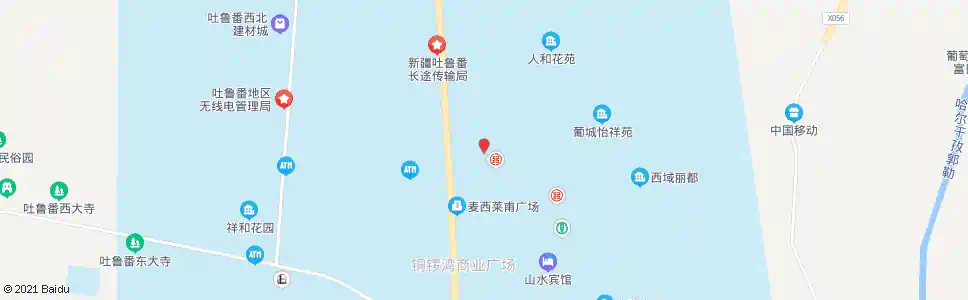 吐鲁番车管所_公交站地图_吐鲁番公交_妙搜公交查询2025
