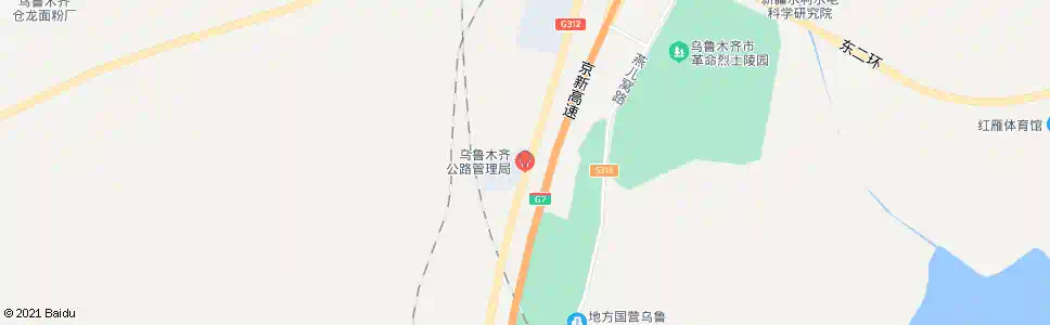 乌鲁木齐公路管理局_公交站地图_乌鲁木齐公交_妙搜公交查询2025