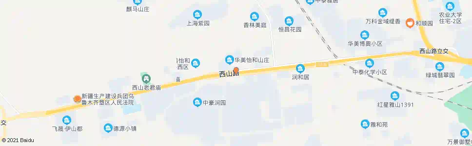 乌鲁木齐耐火厂_公交站地图_乌鲁木齐公交_妙搜公交查询2025