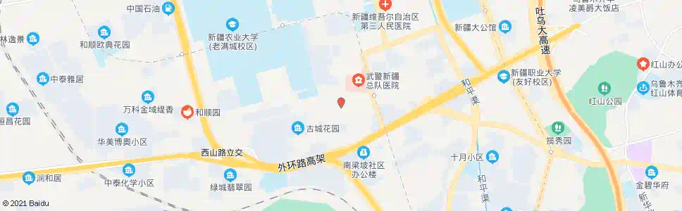 乌鲁木齐老满城街_公交站地图_乌鲁木齐公交_妙搜公交查询2025