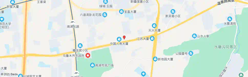 乌鲁木齐南湖花园_公交站地图_乌鲁木齐公交_妙搜公交查询2025