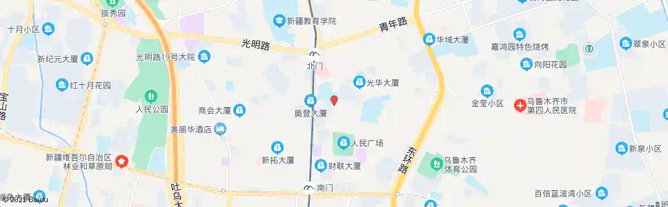 乌鲁木齐健康路_公交站地图_乌鲁木齐公交_妙搜公交查询2025