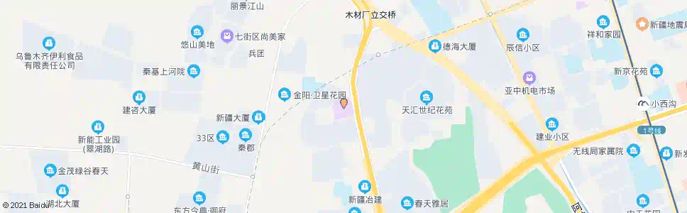 乌鲁木齐友好时尚购物城_公交站地图_乌鲁木齐公交_妙搜公交查询2025