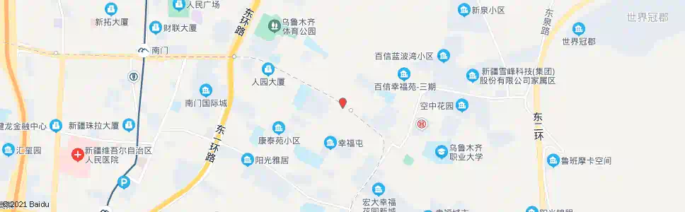 乌鲁木齐市成教院_公交站地图_乌鲁木齐公交_妙搜公交查询2025
