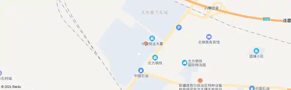 乌鲁木齐恒汇综合服务楼_公交站地图_乌鲁木齐公交_妙搜公交查询2025