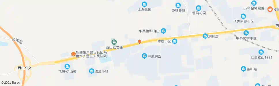 乌鲁木齐住宅小区_公交站地图_乌鲁木齐公交_妙搜公交查询2025