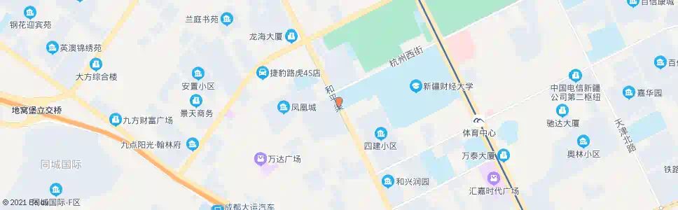 乌鲁木齐工程处_公交站地图_乌鲁木齐公交_妙搜公交查询2025
