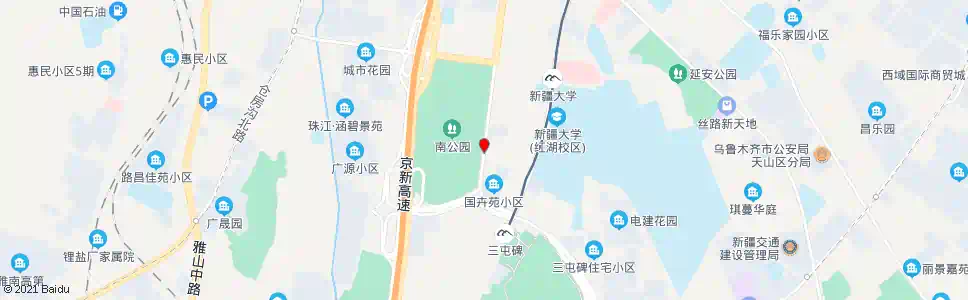 乌鲁木齐动物园_公交站地图_乌鲁木齐公交_妙搜公交查询2025