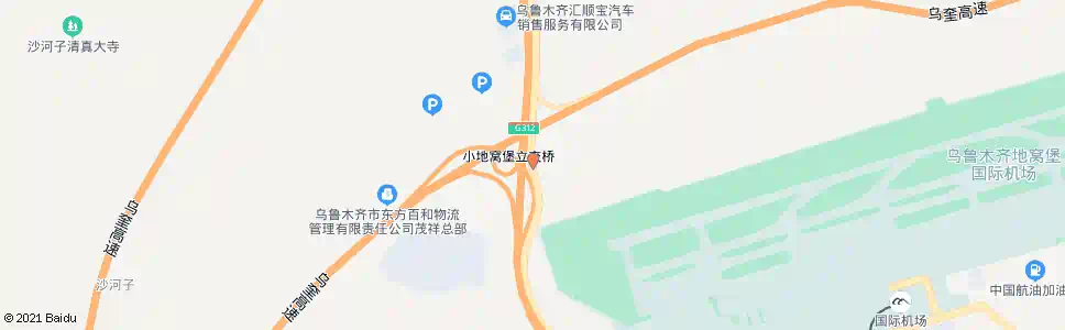 乌鲁木齐众联停车场_公交站地图_乌鲁木齐公交_妙搜公交查询2025
