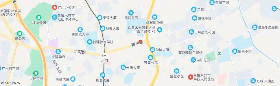 乌鲁木齐五星路_公交站地图_乌鲁木齐公交_妙搜公交查询2025
