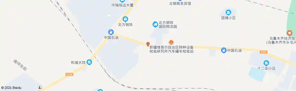 乌鲁木齐钢材市场_公交站地图_乌鲁木齐公交_妙搜公交查询2025