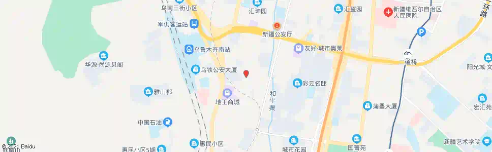 乌鲁木齐路灯管理处_公交站地图_乌鲁木齐公交_妙搜公交查询2025