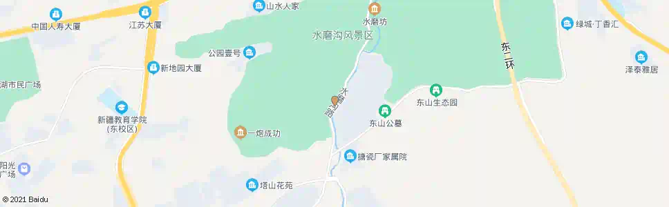 乌鲁木齐玫瑰园_公交站地图_乌鲁木齐公交_妙搜公交查询2025