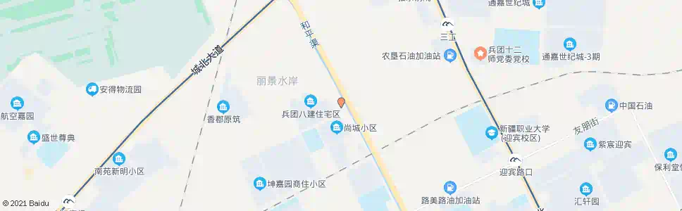 乌鲁木齐三托配_公交站地图_乌鲁木齐公交_妙搜公交查询2025