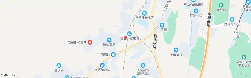 乌鲁木齐二十三医院_公交站地图_乌鲁木齐公交_妙搜公交查询2025