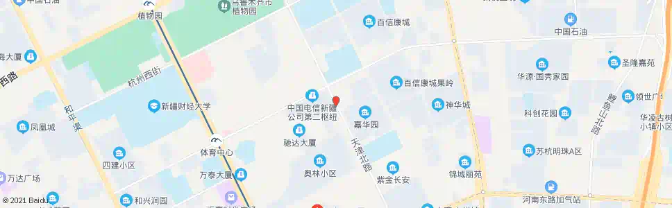 乌鲁木齐电信中心_公交站地图_乌鲁木齐公交_妙搜公交查询2025