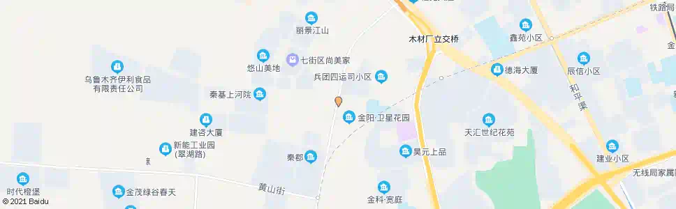 乌鲁木齐金阳卫星小区_公交站地图_乌鲁木齐公交_妙搜公交查询2025