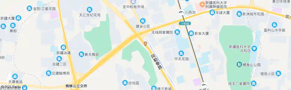 乌鲁木齐机电市场_公交站地图_乌鲁木齐公交_妙搜公交查询2025