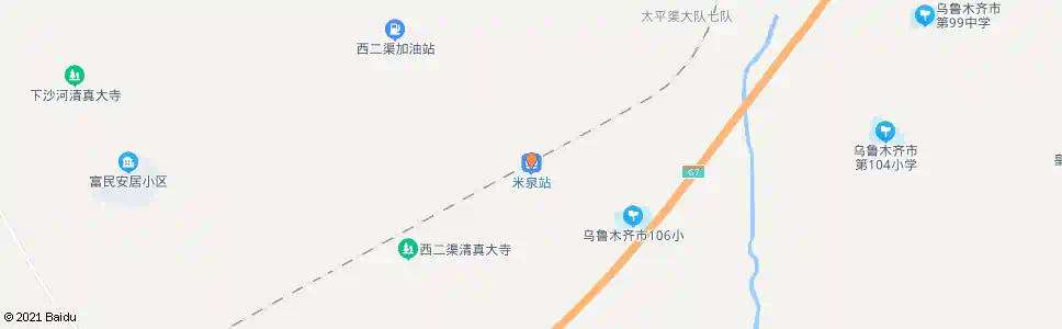 乌鲁木齐米泉_公交站地图_乌鲁木齐公交_妙搜公交查询2025