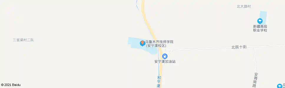 乌鲁木齐职业技术学院_公交站地图_乌鲁木齐公交_妙搜公交查询2025