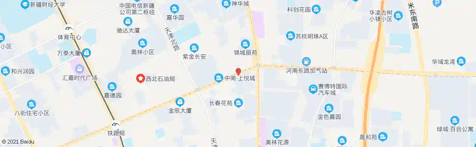 乌鲁木齐天燃司_公交站地图_乌鲁木齐公交_妙搜公交查询2025