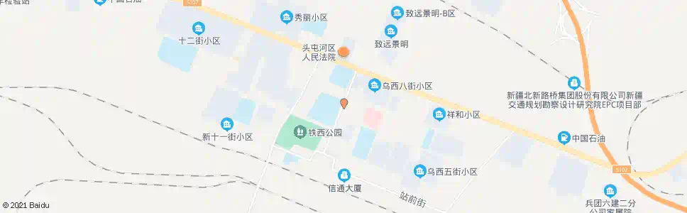 乌鲁木齐职业培训基地_公交站地图_乌鲁木齐公交_妙搜公交查询2025