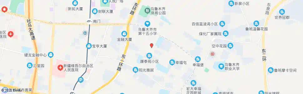 乌鲁木齐幸福电影院_公交站地图_乌鲁木齐公交_妙搜公交查询2025