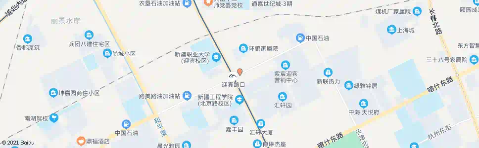 乌鲁木齐百园路_公交站地图_乌鲁木齐公交_妙搜公交查询2025