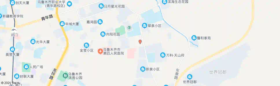 乌鲁木齐碱泉一街_公交站地图_乌鲁木齐公交_妙搜公交查询2025