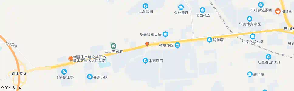 乌鲁木齐老君庙_公交站地图_乌鲁木齐公交_妙搜公交查询2025