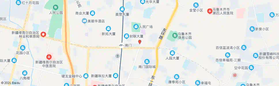 乌鲁木齐和平北路_公交站地图_乌鲁木齐公交_妙搜公交查询2025