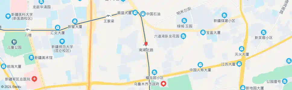乌鲁木齐南湖北路_公交站地图_乌鲁木齐公交_妙搜公交查询2025