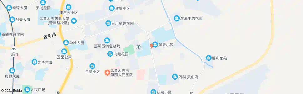 乌鲁木齐农行干校_公交站地图_乌鲁木齐公交_妙搜公交查询2025