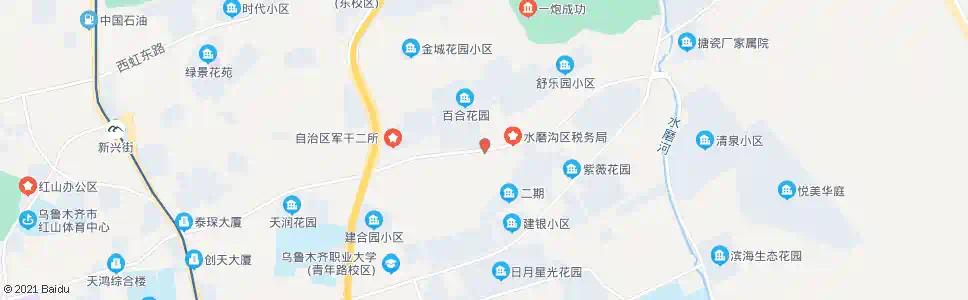 乌鲁木齐7438工厂_公交站地图_乌鲁木齐公交_妙搜公交查询2025