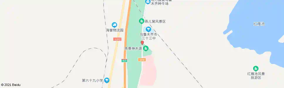 乌鲁木齐神木园_公交站地图_乌鲁木齐公交_妙搜公交查询2025