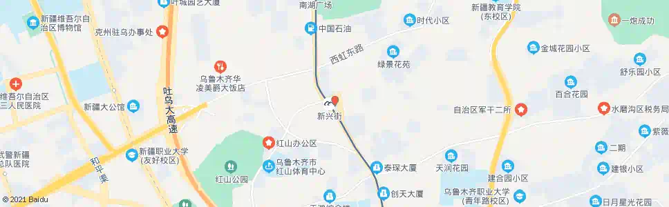 乌鲁木齐宏大广场_公交站地图_乌鲁木齐公交_妙搜公交查询2025