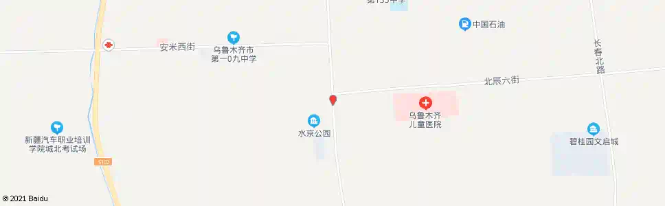 乌鲁木齐宁致一街_公交站地图_乌鲁木齐公交_妙搜公交查询2025