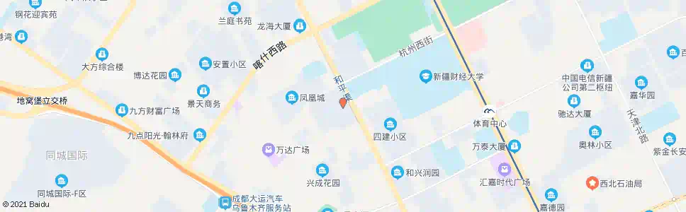 乌鲁木齐水电一处_公交站地图_乌鲁木齐公交_妙搜公交查询2025