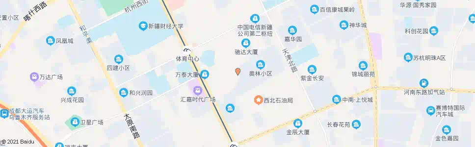 乌鲁木齐训练大队_公交站地图_乌鲁木齐公交_妙搜公交查询2025