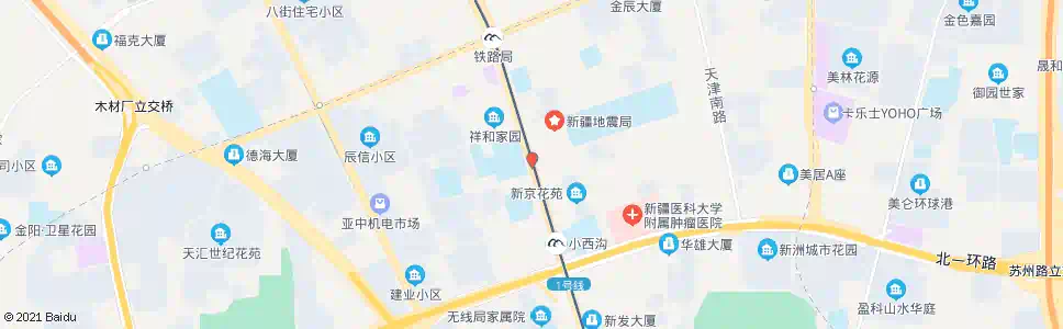乌鲁木齐科学院_公交站地图_乌鲁木齐公交_妙搜公交查询2025