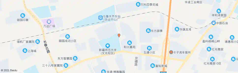 乌鲁木齐冶金机械厂_公交站地图_乌鲁木齐公交_妙搜公交查询2025