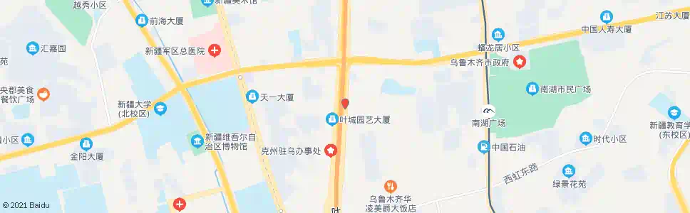 乌鲁木齐华天饭店_公交站地图_乌鲁木齐公交_妙搜公交查询2025