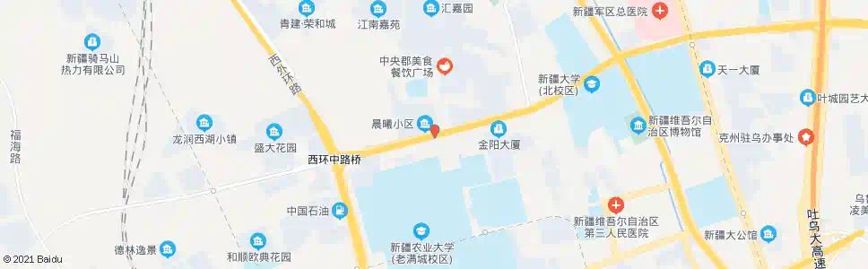 乌鲁木齐青河路口_公交站地图_乌鲁木齐公交_妙搜公交查询2025