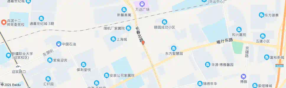 乌鲁木齐三宫村一队_公交站地图_乌鲁木齐公交_妙搜公交查询2025