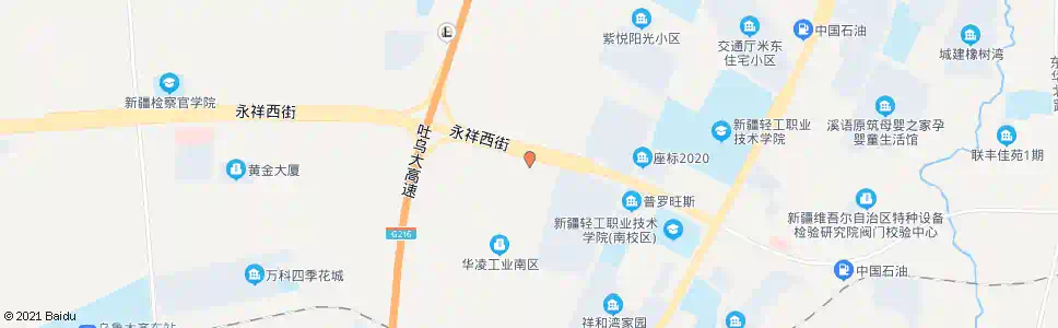 乌鲁木齐新华凌家具城_公交站地图_乌鲁木齐公交_妙搜公交查询2025