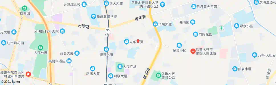 乌鲁木齐建国路_公交站地图_乌鲁木齐公交_妙搜公交查询2025