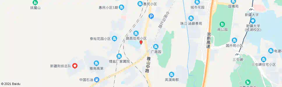 乌鲁木齐货厂_公交站地图_乌鲁木齐公交_妙搜公交查询2025